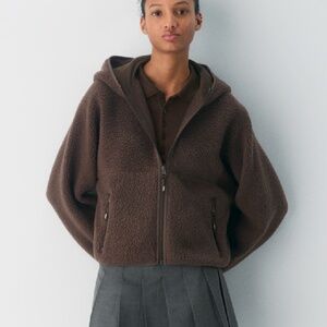 Polartec® Thermal Pro™ Hi-hip Zip Hoodie Rich Mocha Brown